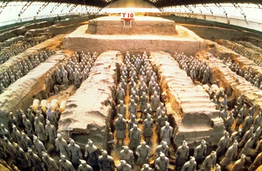 Terrakotta-Armee, Qin-Dynastie, 210 v. Chr. (Detail)